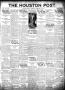 Thumbnail image of item number 1 in: 'The Houston Post. (Houston, Tex.), Vol. 37, No. 325, Ed. 1 Thursday, February 23, 1922'.