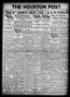 Thumbnail image of item number 1 in: 'The Houston Post. (Houston, Tex.), Vol. 37, No. 210, Ed. 1 Monday, October 31, 1921'.