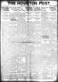 Thumbnail image of item number 1 in: 'The Houston Post. (Houston, Tex.), Vol. 37, No. 140, Ed. 1 Monday, August 22, 1921'.