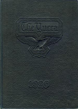 Primary view of object titled 'The Yucca, Yearbook of North Texas State Teacher's College, 1926'.