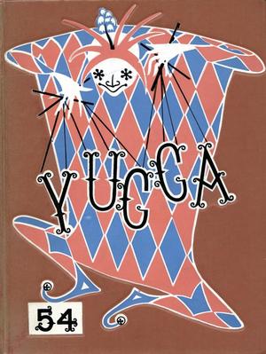 Primary view of object titled 'The Yucca, Yearbook of North Texas State College, 1954'.