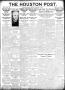 Newspaper: The Houston Post. (Houston, Tex.), Vol. 34, No. 285, Ed. 1 Tuesday, J…