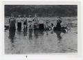 Photograph: [Swimmers Near Ferry at Brazos River]