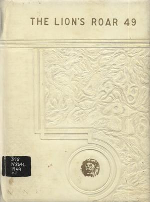 Primary view of object titled 'Lion's Roar, Yearbook of the North Texas Laboratory School, 1949'.