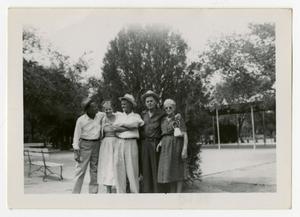 Primary view of object titled '[Five Adult Children of George and Mary Pruitt]'.