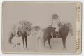 Photograph: [Photograph of Twins with Ponies]