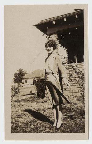 Primary view of object titled '[Photograph of Virginia Knox]'.
