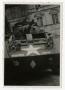 Photograph: [Photograph of Ray Pieterick in Tank]
