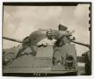 Photograph: [Photograph of Edward Johnson in Tank]
