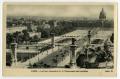 Thumbnail image of item number 1 in: '[Postcard of Pont Alexandre III and Esplanade des Invalides]'.