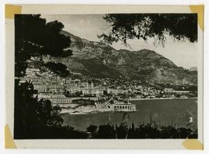 Primary view of object titled '[Photograph of French Riviera]'.