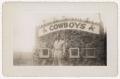 Photograph: [Photograph of Clarence Whitefield at Cowboy Reunion Hall]