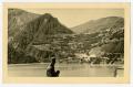 Postcard: [Postcard of Drew G. Jones in the Alps]