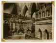 Thumbnail image of item number 1 in: '[Postcard of Westminster Abbey Interior]'.