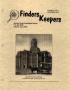 Primary view of Finders Keepers, Volume 3, Number 3, September 2005