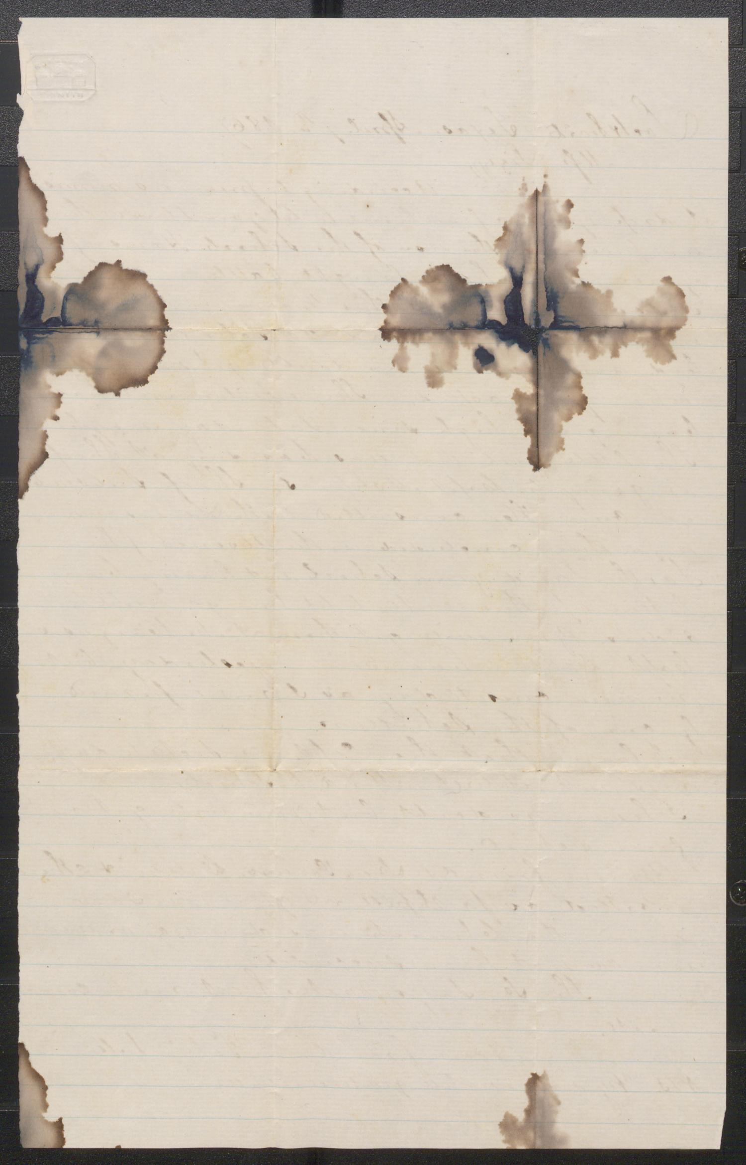 [Letter from TB Chiles to Lizzie Johnson, dated April 9, 1867]
                                                
                                                    [Sequence #]: 2 of 2
                                                