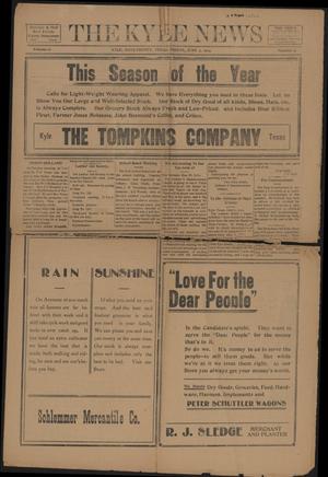 The Kyle News (Kyle, Tex.), Vol. 12, No. 9, Ed. 1 Friday, June 5, 1914
