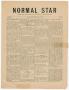Newspaper: Normal Star (San Marcos, Tex.), Vol. 2, Ed. 1 Friday, April 19, 1912