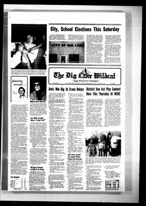 Primary view of object titled 'The Big Lake Wildcat (Big Lake, Tex.), Vol. 52, No. 13, Ed. 1 Thursday, March 31, 1977'.