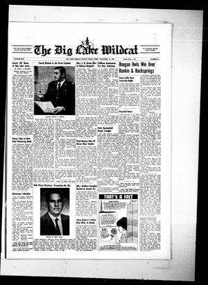 Primary view of object titled 'The Big Lake Wildcat (Big Lake, Tex.), Vol. 42, No. 50, Ed. 1 Thursday, December 14, 1967'.