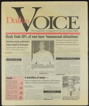Primary view of object titled 'Dallas Voice (Dallas, Tex.), Vol. 11, No. 19, Ed. 1 Friday, September 9, 1994'.