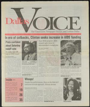 Primary view of object titled 'Dallas Voice (Dallas, Tex.), Vol. 11, No. 39, Ed. 1 Friday, February 10, 1995'.