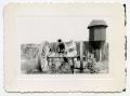 Photograph: [Photograph of William Jenkins and Cannon]