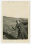 Photograph: [Photograph of August Lubin with Grenade]