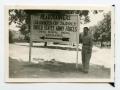 Photograph: [Photograph of Soldier at U.S. Army Forces Headquarters]