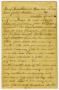 Letter: [Letter from W. H. Henderson to Mrs. Fannie Henderson - November 18, …