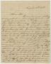 Primary view of [Letter from Minnie Bradley to L. D. Bradley - October 28, 1866]