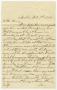 Primary view of [Letter from L. D. Bradley to Minnie Bradley - February 1, 1874]