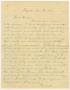 Letter: [Letter from Minnie Bradley to L. D. Bradley - November 11, 1885]