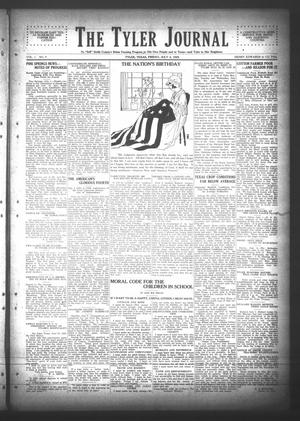 Primary view of object titled 'The Tyler Journal (Tyler, Tex.), Vol. 1, No. 9, Ed. 1 Friday, July 3, 1925'.