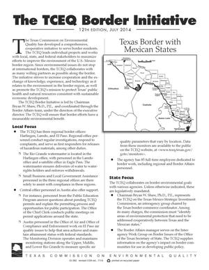 Primary view of object titled 'The TCEQ Border Initiative'.