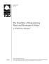 Pamphlet: The Feasibility of Regionalizing Water and Wastewater Utitlies: A TCE…