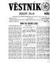 Newspaper: Věstník (West, Tex.), Vol. 63, No. 10, Ed. 1 Wednesday, March 5, 1975