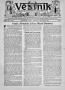Newspaper: Věstník (West, Tex.), Vol. 32, No. 5, Ed. 1 Wednesday, February 2, 19…