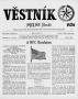 Newspaper: Věstník (West, Tex.), Vol. 59, No. 22, Ed. 1 Wednesday, June 2, 1971