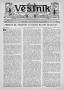 Newspaper: Věstník (West, Tex.), Vol. 25, No. 10, Ed. 1 Wednesday, March 10, 1937