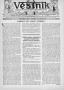 Newspaper: Věstník (West, Tex.), Vol. 24, No. 44, Ed. 1 Wednesday, September 9, …