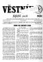 Newspaper: Věstník (West, Tex.), Vol. 62, No. 45, Ed. 1 Wednesday, November 13, …