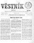 Newspaper: Věstník (West, Tex.), Vol. 54, No. 48, Ed. 1 Wednesday, November 30, …