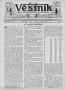 Newspaper: Věstník (West, Tex.), Vol. 22, No. 13, Ed. 1 Wednesday, February 7, 1…