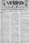 Newspaper: Věstník (West, Tex.), Vol. 24, No. 5, Ed. 1 Wednesday, December 11, 1…
