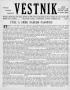 Newspaper: Věstník (West, Tex.), Vol. 38, No. 41, Ed. 1 Wednesday, October 11, 1…
