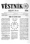 Newspaper: Věstník (West, Tex.), Vol. 63, No. 23, Ed. 1 Wednesday, June 4, 1975