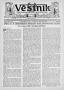 Newspaper: Věstník (West, Tex.), Vol. 24, No. 41, Ed. 1 Wednesday, August 19, 19…