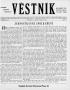 Newspaper: Věstník (West, Tex.), Vol. 44, No. 39, Ed. 1 Wednesday, October 3, 19…