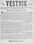 Newspaper: Věstník (West, Tex.), Vol. 43, No. 37, Ed. 1 Wednesday, September 14,…